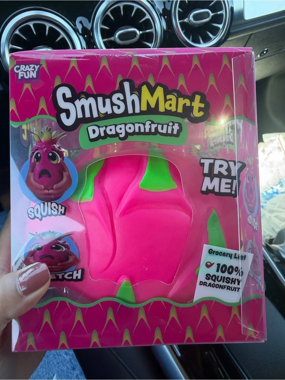 SmushMart dragonfruit squishy